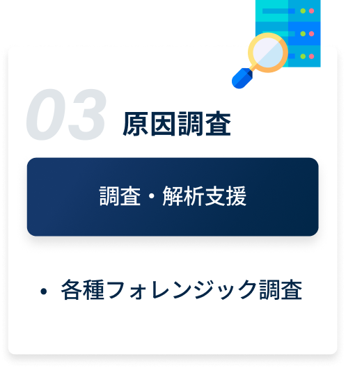 原因調査